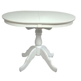 Стол обеденный Овальный-0110 (белая эмаль) | Интернет магазин мебели и декора LifeDekor