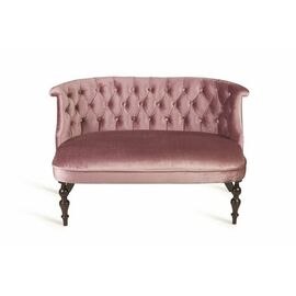 Диван Бархат (темный тон / 24 - розовый) | Интернет магазин мебели и декора LifeDekor