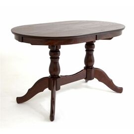 Стол обеденный Овальный-1300 (темный тон) | Интернет магазин мебели и декора LifeDekor