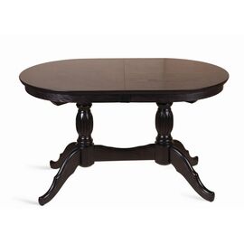 Стол обеденный овальный раздвижной Лилия-1300 (венге) | Интернет магазин мебели и декора LifeDekor