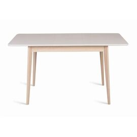 Стол прямоугольный Рэй-1200 (беленый дуб / белая эмаль) | Интернет магазин мебели и декора LifeDekor