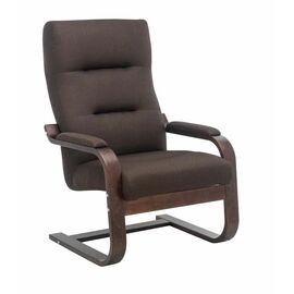 Кресло Оскар (Орех текстура/ткань Малмо 28) | Интернет магазин мебели и декора LifeDekor