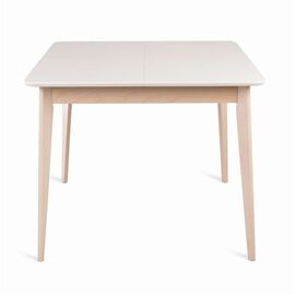 Стол обеденный Рэй-0090 (беленый дуб / белая эмаль) Квадратный | Интернет магазин мебели и декора LifeDekor