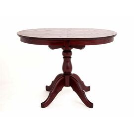 Стол обеденный Овальный-0110 (махагон) | Интернет магазин мебели и декора LifeDekor