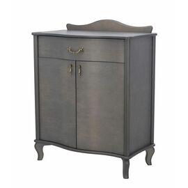 Комод "Джульетта" с распашными дверцами (серый ясень) Вис | Интернет магазин мебели и декора LifeDekor