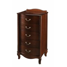 Комод "Джульетта" узкий 5 ящ.(орех ) Вис | Интернет магазин мебели и декора LifeDekor