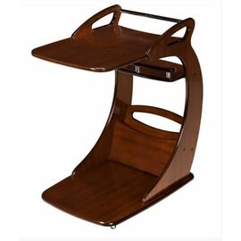 Подкатной столик "Фаворит" (орех) Вис | Интернет магазин мебели и декора LifeDekor