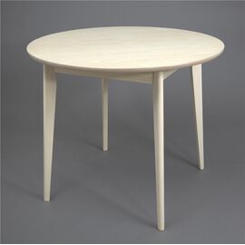 Стол Рэй-d900 (беленый дуб / беленый дуб) Круглый | Интернет магазин мебели и декора LifeDekor