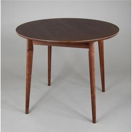 Стол обеденный Рэй-d900 (темный тон / темный тон) Круглый | Интернет магазин мебели и декора LifeDekor