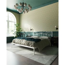 Кровать Глэдис без изножья (140х200/ноги металл/цвет Белый) | Интернет магазин мебели и декора LifeDekor