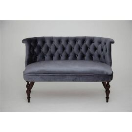 Диван Бархат (темный тон / 36 - голубовато-серый) | Интернет магазин мебели и декора LifeDekor