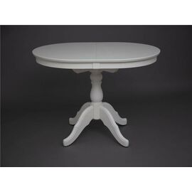 Стол обеденный Овальный-0110 110(145)х82х80 (слоновая кость 9001) | Интернет магазин мебели и декора LifeDekor