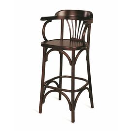 Стул барный 750 Венский твердый (темный тон) | Интернет магазин мебели и декора LifeDekor