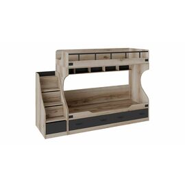 Кровать двухъярусная с приставной лестницей «Окланд» | Интернет магазин мебели и декора LifeDekor