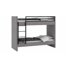 Кровать двухъярусная с мягкой обивкой «Дарси» | Интернет магазин мебели и декора LifeDekor