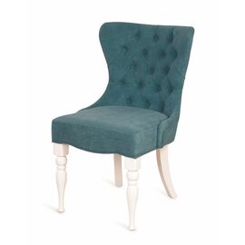 Кресло Вальс (эмаль белая / RS29 - бирюза) | Интернет магазин мебели и декора LifeDekor