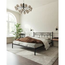 Кровать Франческа без изножья (140х200/ноги металл/цвет Черный) | Интернет магазин мебели и декора LifeDekor