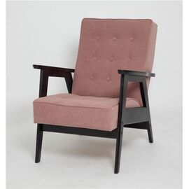 Кресло РЕТРО (венге / RS 12 - розовый) | Интернет магазин мебели и декора LifeDekor