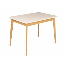 Стол Рэй-1030 (натуральный / белая эмаль) Прямоугольный | Интернет магазин мебели и декора LifeDekor