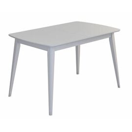 Стол "Одиссей-1" (Белый/ноги Белый/шпон Бук) | Интернет магазин мебели и декора LifeDekor