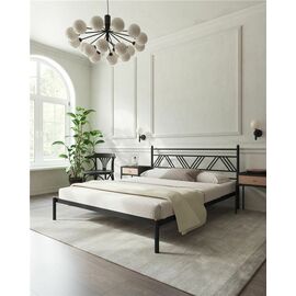 Кровать Монблан (160х200/ноги металл/цвет Черный) | Интернет магазин мебели и декора LifeDekor