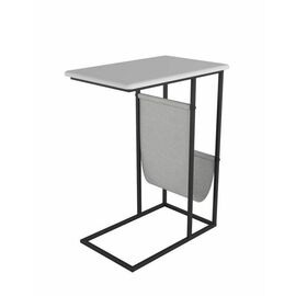 Стол журнальный "БАЛИ" (белый) | Интернет магазин мебели и декора LifeDekor