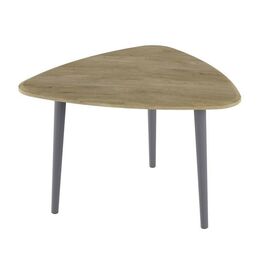 Стол журнальный "Квинс" (дуб сонома) | Интернет магазин мебели и декора LifeDekor