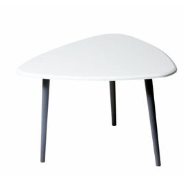 Стол журнальный "Квинс" (белый) | Интернет магазин мебели и декора LifeDekor