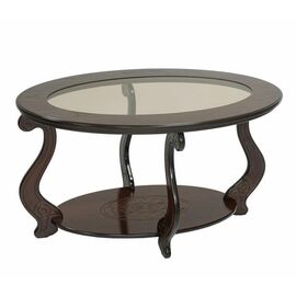 Стол журнальный "Виват С" (орех ) Вис | Интернет магазин мебели и декора LifeDekor