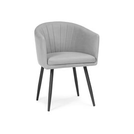 Стул Валета серый / черный | Интернет магазин мебели и декора LifeDekor