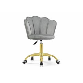 Стул Bud grey / gold | Интернет магазин мебели и декора LifeDekor