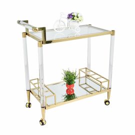 Стол сервировочный Виктори MH1798DC, 77х40х89 см, золото | Интернет магазин мебели и декора LifeDekor