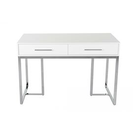 Стол-консоль Армада F-1543, 120х60х78 см, белый, серебро | Интернет магазин мебели и декора LifeDekor