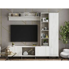 Стенка «Аурелия», дуб крафт белый | Интернет магазин мебели и декора LifeDekor