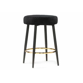 Барный стул Plato black fabric | Интернет магазин мебели и декора LifeDekor