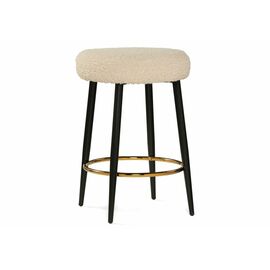 Барный стул Plato white fabric | Интернет магазин мебели и декора LifeDekor