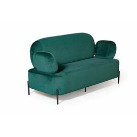 Диван Dandy двухместный, бархат зеленый 19 | Интернет магазин мебели и декора LifeDekor