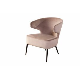 Кресло Richard, бархат бежевый 5 | Интернет магазин мебели и декора LifeDekor