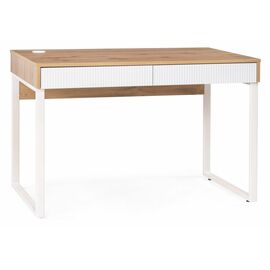 Стол Реус дуб вотан / белый | Интернет магазин мебели и декора LifeDekor