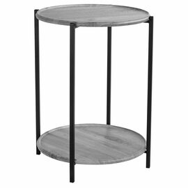 Стол журнальный BeautyStyle 21 орех гикори grey/черный | Интернет магазин мебели и декора LifeDekor