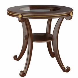 Стол журнальный Глория С орех Л | Интернет магазин мебели и декора LifeDekor