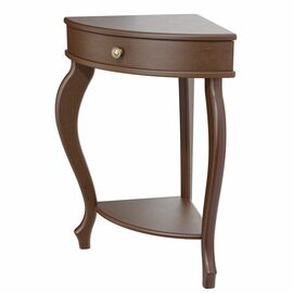 Консоль угловая Элегант орех Л | Интернет магазин мебели и декора LifeDekor