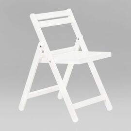 Стул-раскладной Массив снег | Интернет магазин мебели и декора LifeDekor
