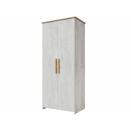 Шкаф «Скандинавия 2Д» КМК 0905.6, бетон пайн светлый/ дуб наварра | Интернет магазин мебели и декора LifeDekor