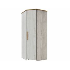 Шкаф «Скандинавия» КМК 0905.12, бетон пайн светлый/ дуб наварра | Интернет магазин мебели и декора LifeDekor