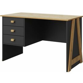 Стол «Скандинавия 3Я» КМК 0905.20, Антрацит/Дуб Наварра | Интернет магазин мебели и декора LifeDekor