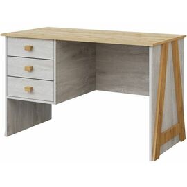 Стол «Скандинавия 3Я» КМК 0905.20, Бетон пайн светлый/Дуб Наварра | Интернет магазин мебели и декора LifeDekor