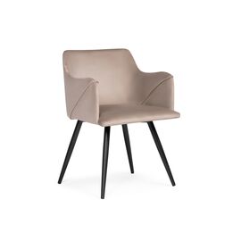 Стул Эджелл латте / черный | Интернет магазин мебели и декора LifeDekor