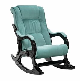 Кресло-качалка модель 77 (Венге / ткань V 43) | Интернет магазин мебели и декора LifeDekor