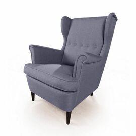 Кресло Redford, рогожка синий | Интернет магазин мебели и декора LifeDekor